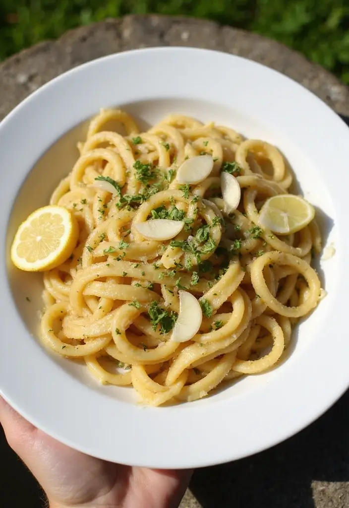 30+ Cheesy Red Sauce Pasta Recipes That Melt in Your Mouth 103 30+ Cheesy Red Sauce Pasta Recipes That Melt in Your Mouth - 19. Vegan Lemon Garlic Pasta