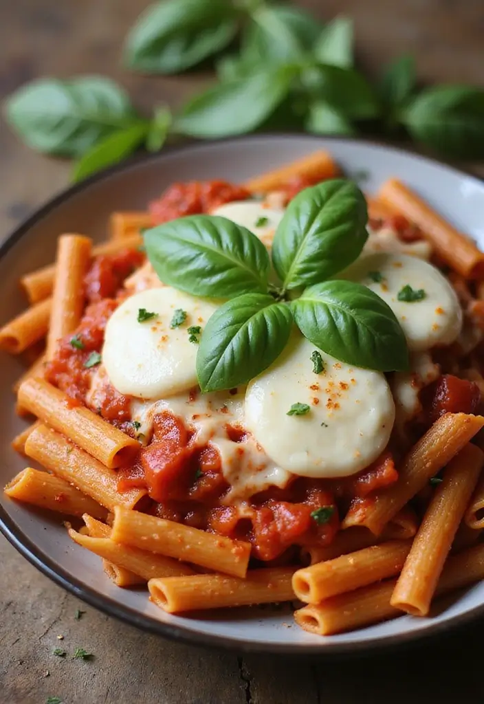 30+ Cheesy Red Sauce Pasta Recipes That Melt in Your Mouth 6 30+ Cheesy Red Sauce Pasta Recipes That Melt in Your Mouth - 2. Cheesy Vegan Penne Arrabiata