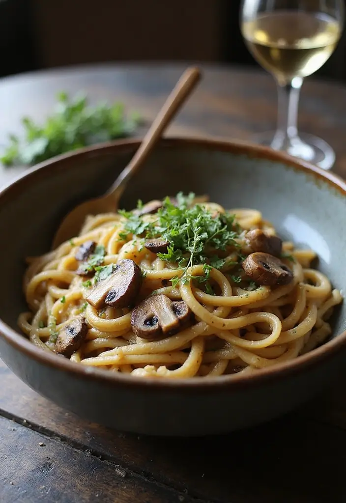 30+ Cheesy Red Sauce Pasta Recipes That Melt in Your Mouth 110 30+ Cheesy Red Sauce Pasta Recipes That Melt in Your Mouth - 20. Vegan Wild Mushroom Pasta