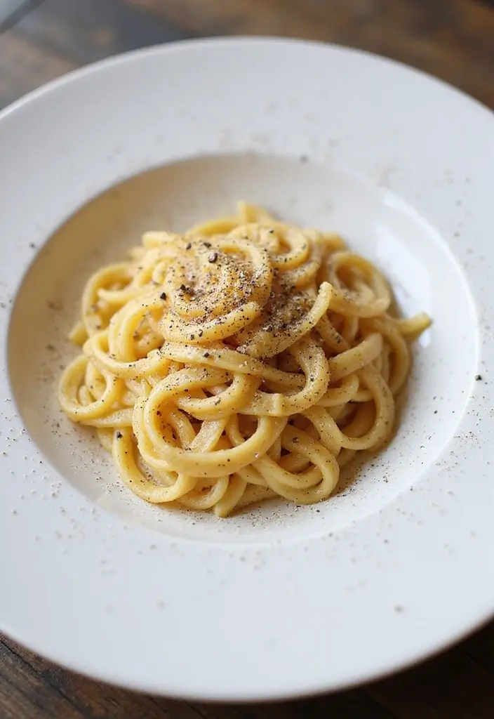 30+ Cheesy Red Sauce Pasta Recipes That Melt in Your Mouth 143 30+ Cheesy Red Sauce Pasta Recipes That Melt in Your Mouth - 25. Vegan Cacio e Pepe