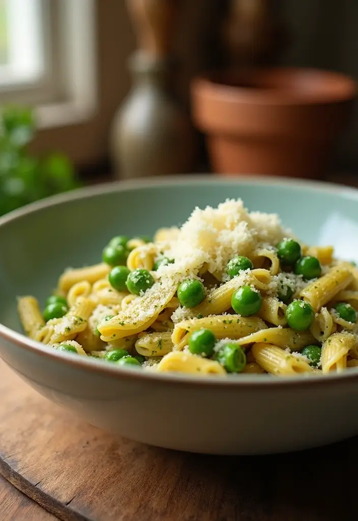 30+ Creamy Pesto Chicken Pasta Recipes Everyone Craves 45 30+ Creamy Pesto Chicken Pasta Recipes Everyone Craves - 9. Creamy Pesto Chicken Penne with Peas