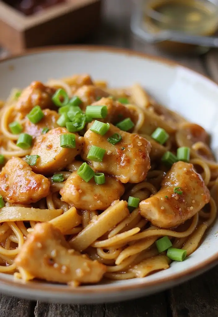30+ Crock Pot Chicken Pasta Recipes for Effortless Weeknights - 14. Honey Garlic Chicken Pasta