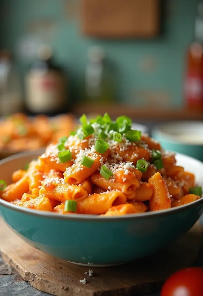 30+ Crock Pot Chicken Pasta Recipes for Effortless Weeknights - 17. Buffalo Chicken Pasta