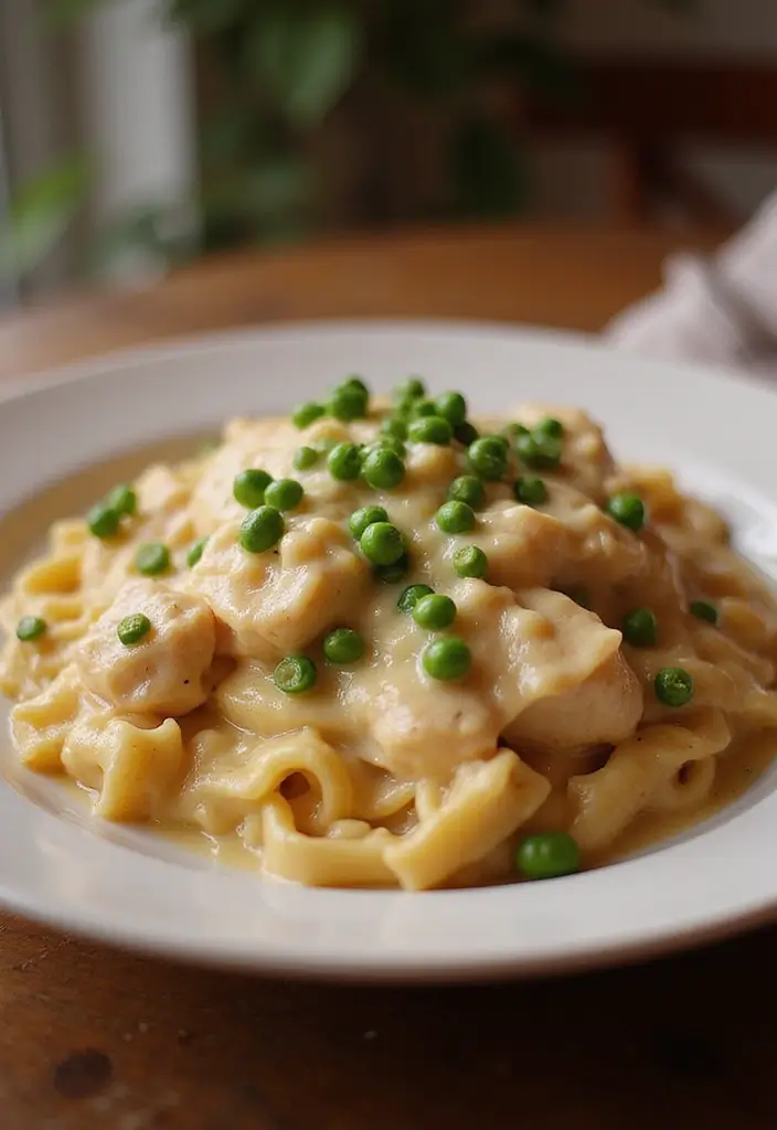 30+ Crock Pot Chicken Pasta Recipes for Effortless Weeknights - 23. Chicken Tetrazzini
