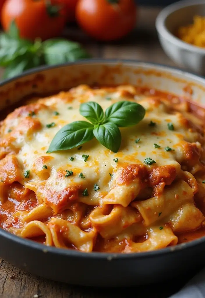 30+ Crock Pot Chicken Pasta Recipes for Effortless Weeknights - 28. Chicken Lasagna Pasta