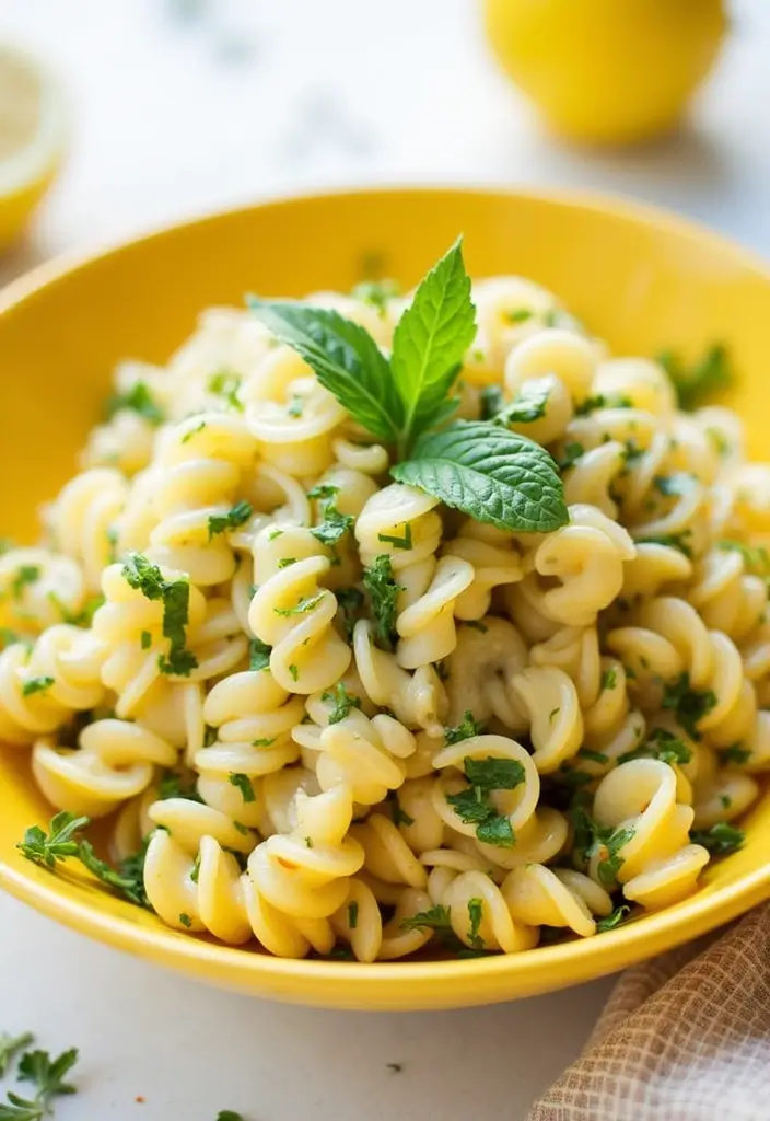 30+ Gluten Free Pasta Salad Recipes for Every Occasion 60 30+ Gluten Free Pasta Salad Recipes for Every Occasion - 10. Lemon Herb Pasta Salad