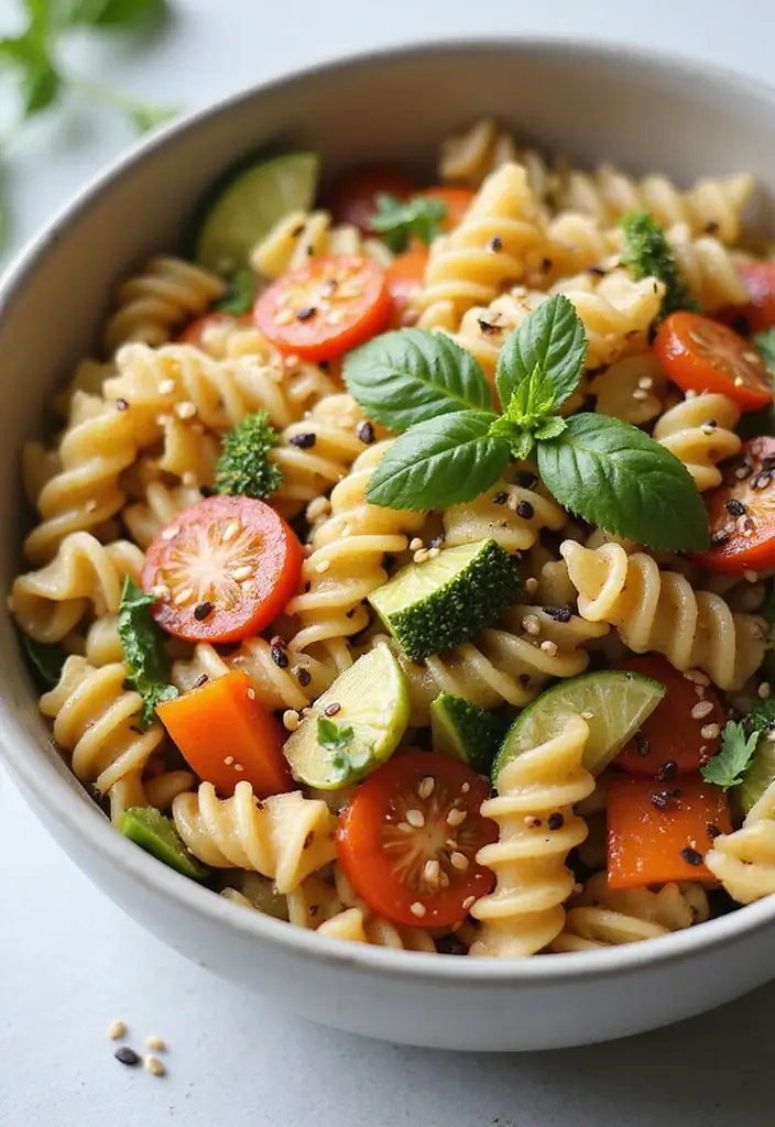 30+ Gluten Free Pasta Salad Recipes for Every Occasion 99 30+ Gluten Free Pasta Salad Recipes for Every Occasion - 17. Asian Sesame Pasta Salad