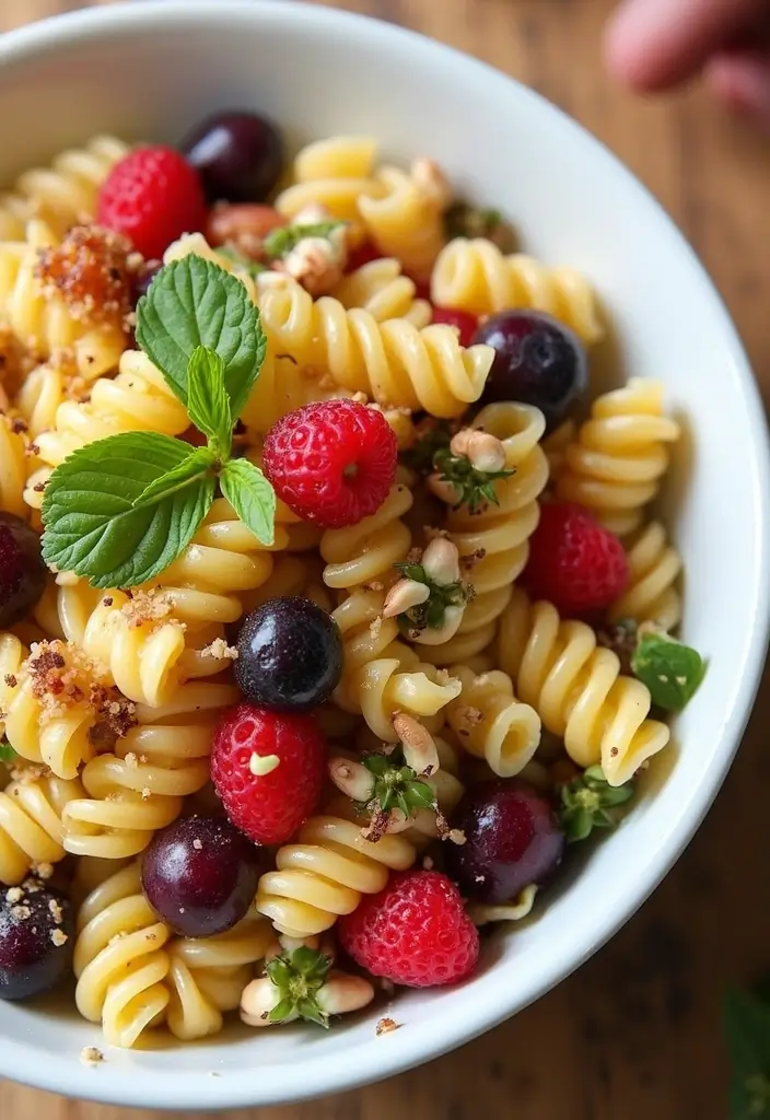 30+ Gluten Free Pasta Salad Recipes for Every Occasion 118 30+ Gluten Free Pasta Salad Recipes for Every Occasion - 20. Fruit and Nut Pasta Salad