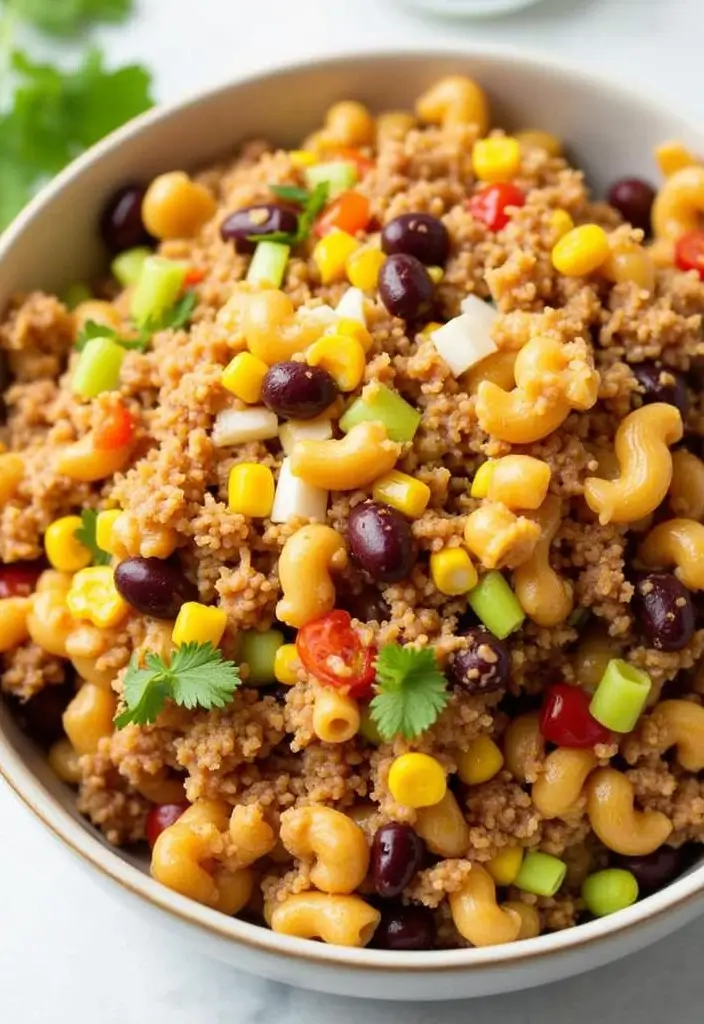 30+ Gluten Free Pasta Salad Recipes for Every Occasion 125 30+ Gluten Free Pasta Salad Recipes for Every Occasion - 21. Taco Pasta Salad