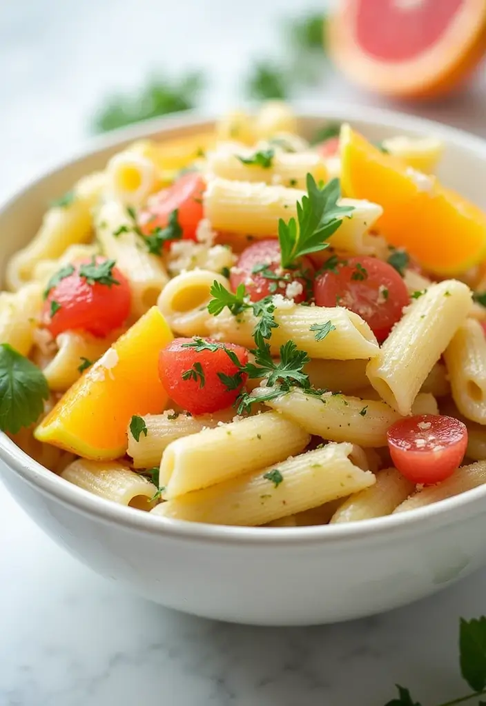 30+ Gluten Free Pasta Salad Recipes for Every Occasion 180 30+ Gluten Free Pasta Salad Recipes for Every Occasion - 29. Fennel and Citrus Pasta Salad