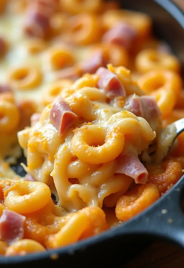 30+ Ham and Pasta Casserole Recipes for Cozy Family Nights 1 30+ Ham and Pasta Casserole Recipes for Cozy Family Nights - 1. Creamy Ham and Cheese Pasta Bake
