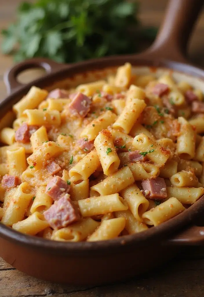 30+ Ham and Pasta Casserole Recipes for Cozy Family Nights 188 30+ Ham and Pasta Casserole Recipes for Cozy Family Nights - 28. Southern Ham and Pasta Casserole