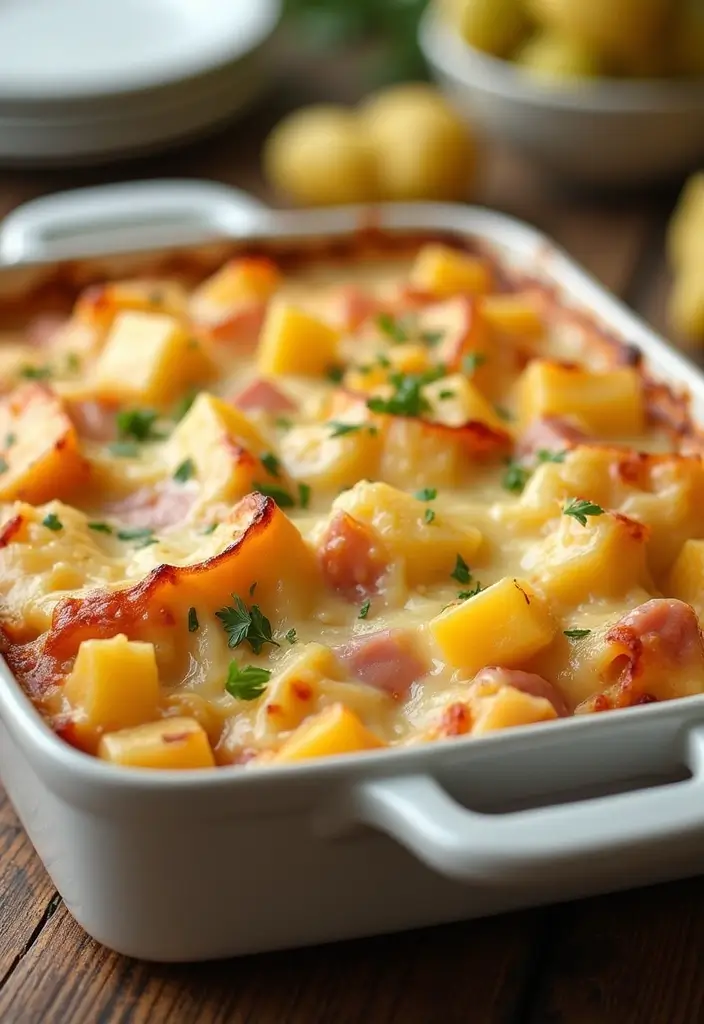 30+ Ham and Pasta Casserole Recipes for Cozy Family Nights 198 30+ Ham and Pasta Casserole Recipes for Cozy Family Nights - 30. Sweet and Savory Ham and Pasta Casserole
