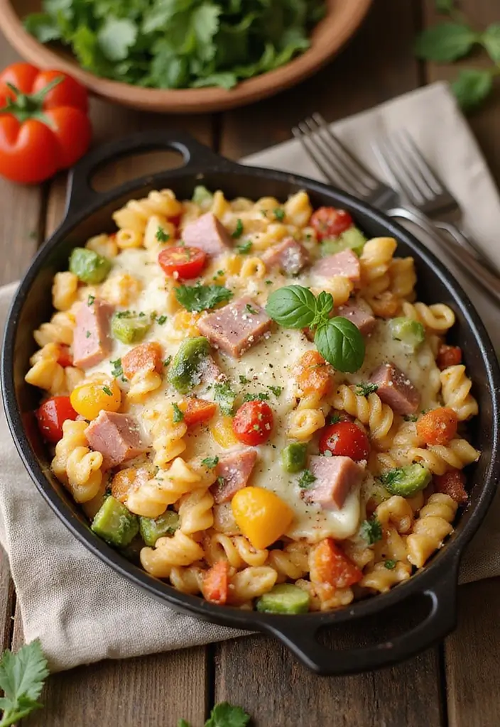 30+ Ham and Pasta Casserole Recipes for Cozy Family Nights 43 30+ Ham and Pasta Casserole Recipes for Cozy Family Nights - 7. Ham and Pasta Primavera Casserole