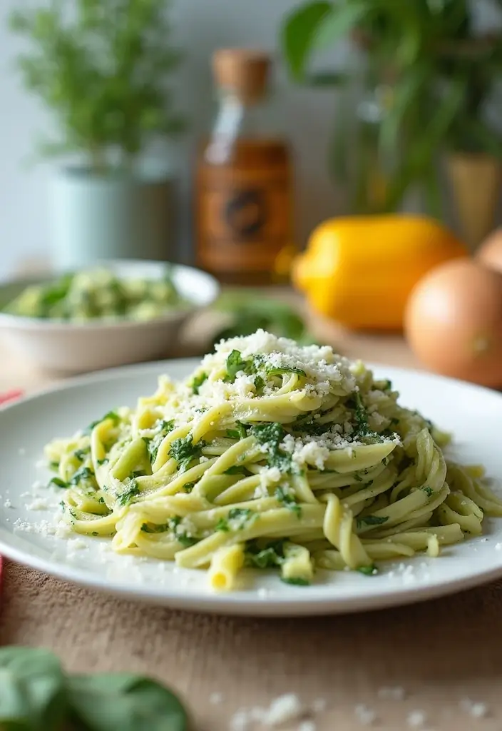 30+ Heavy Cream Dinner Pasta Recipes That Taste Restaurant-Quality 63 30+ Heavy Cream Dinner Pasta Recipes That Taste Restaurant-Quality - 11. Spinach Ricotta Pasta