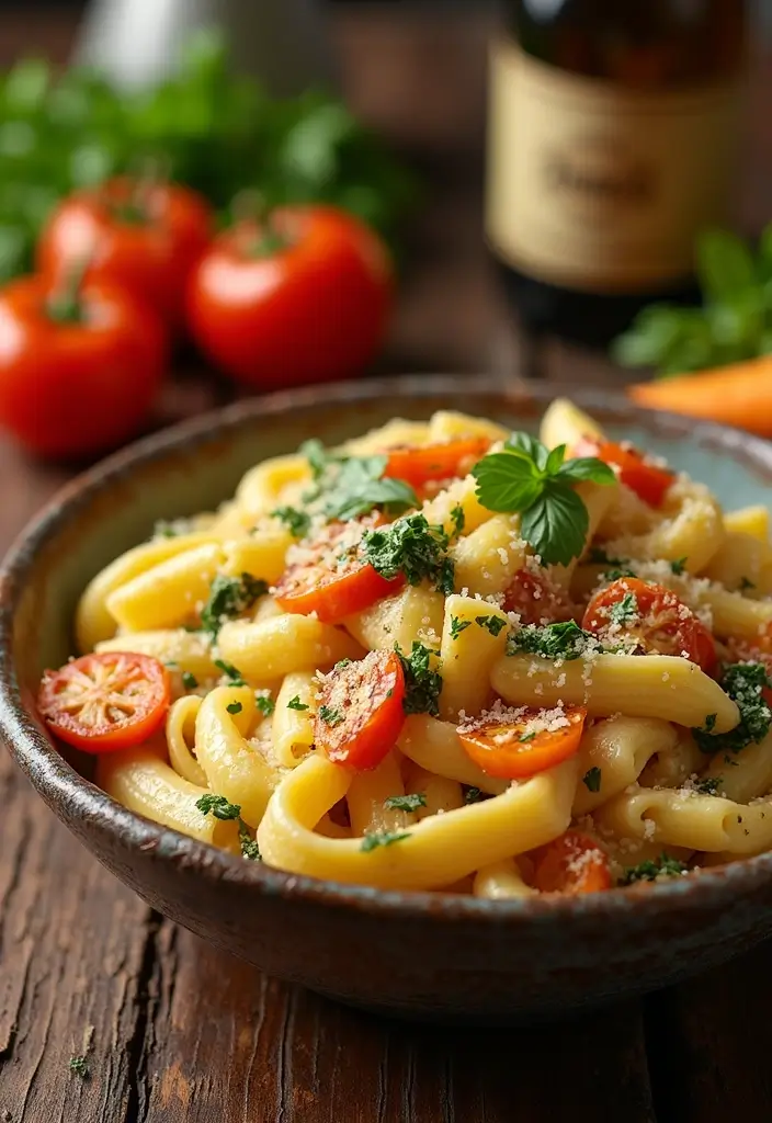 30+ Heavy Cream Dinner Pasta Recipes That Taste Restaurant-Quality 92 30+ Heavy Cream Dinner Pasta Recipes That Taste Restaurant-Quality - 16. Roasted Vegetable Cream Pasta