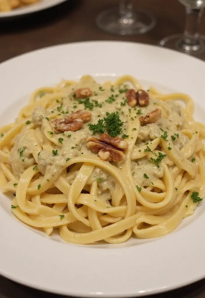 30+ Heavy Cream Dinner Pasta Recipes That Taste Restaurant-Quality 166 30+ Heavy Cream Dinner Pasta Recipes That Taste Restaurant-Quality - 28. Creamy Gorgonzola Pasta