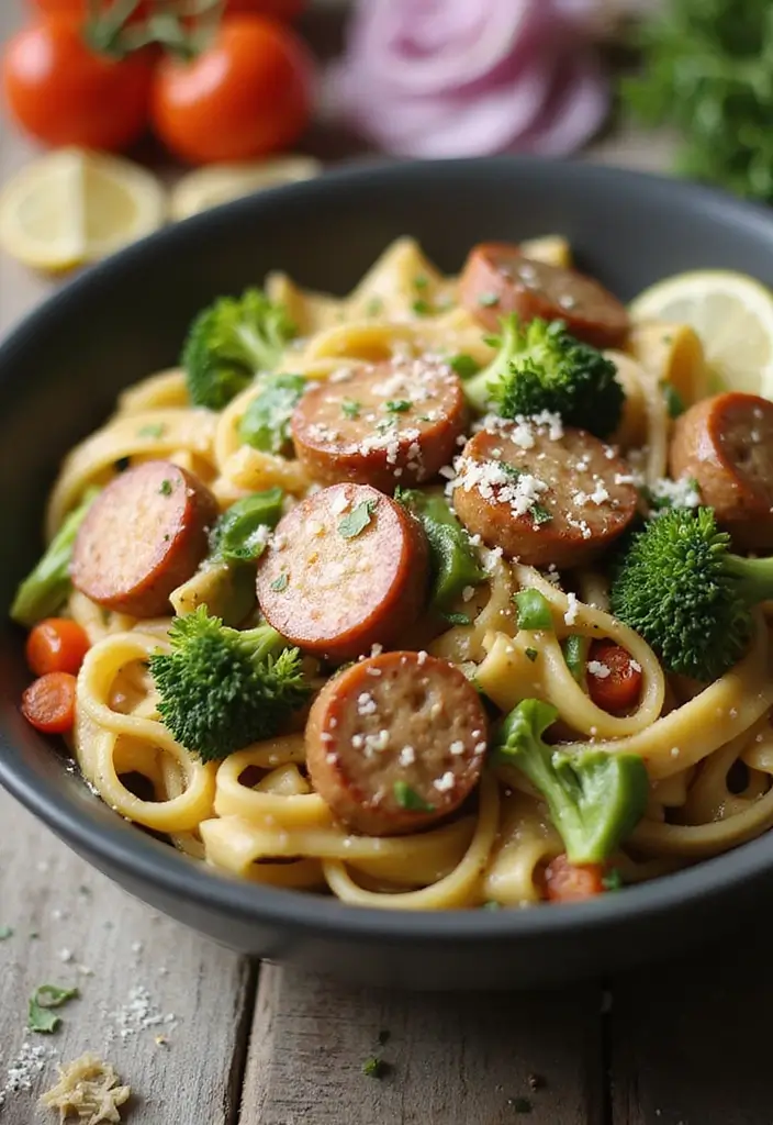 30+ Hot Italian Sausage Pasta Recipes for Bold Flavors - 10. Sausage and Broccoli Pasta