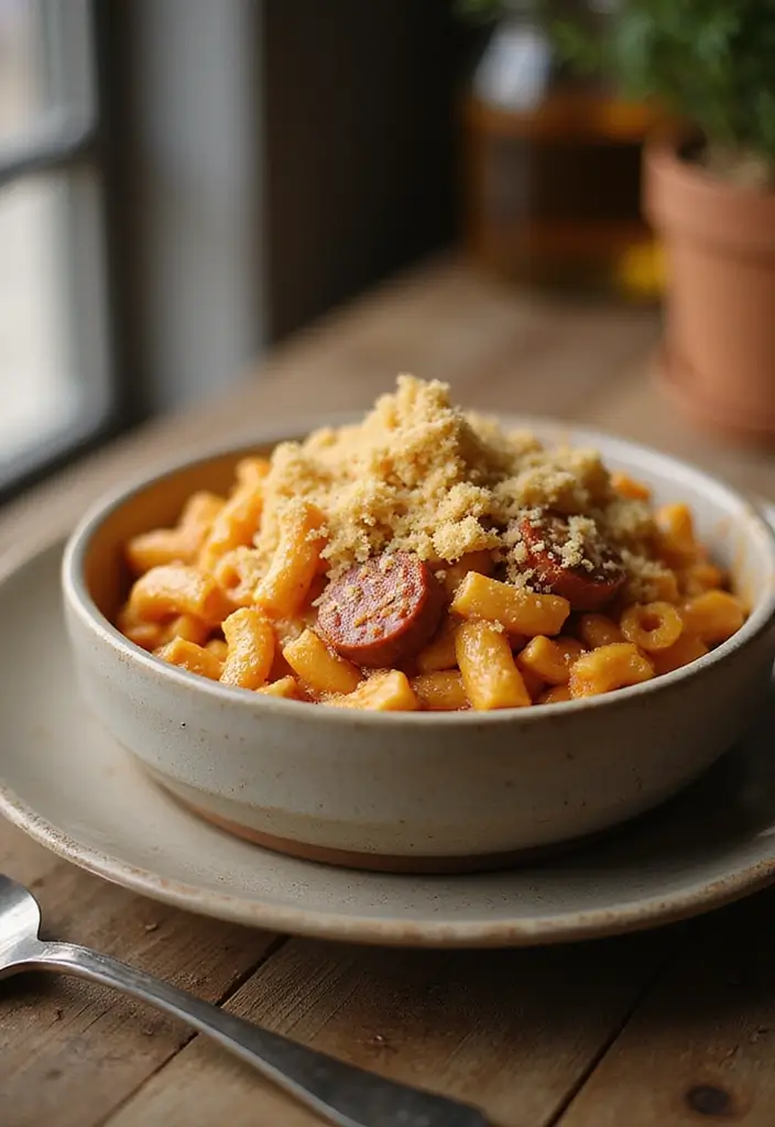30+ Hot Italian Sausage Pasta Recipes for Bold Flavors - 12. Hot Italian Sausage Mac and Cheese