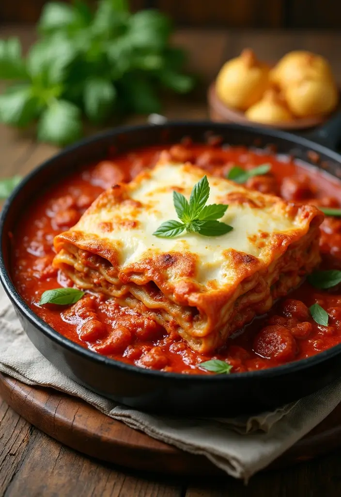 30+ Hot Italian Sausage Pasta Recipes for Bold Flavors - 13. Spicy Sausage Lasagna