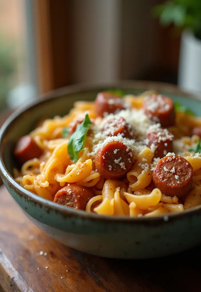 30+ Hot Italian Sausage Pasta Recipes for Bold Flavors - 18. Spicy Sausage and Cabbage Pasta