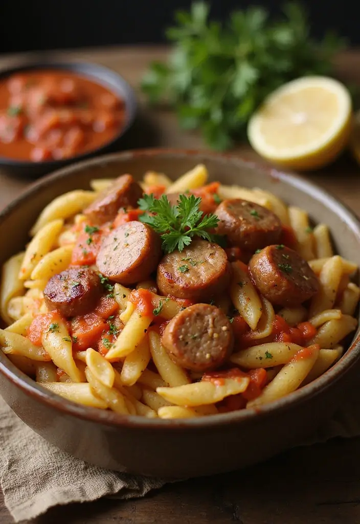 30+ Hot Italian Sausage Pasta Recipes for Bold Flavors - 19. Hot Italian Sausage and Potato Pasta