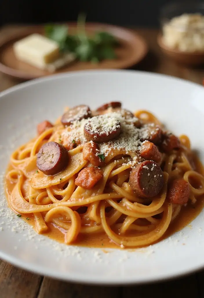 30+ Hot Italian Sausage Pasta Recipes for Bold Flavors - 25. Hot Italian Sausage Pancetta Pasta