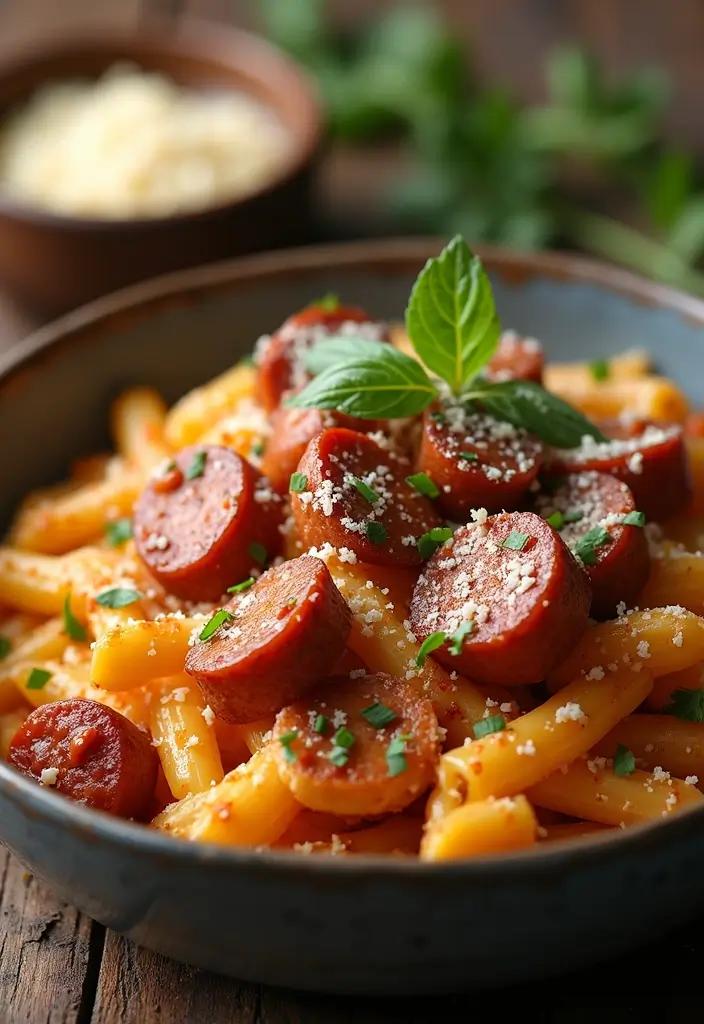 30+ Hot Italian Sausage Pasta Recipes for Bold Flavors - 27. Hot Italian Sausage and Cauliflower Pasta