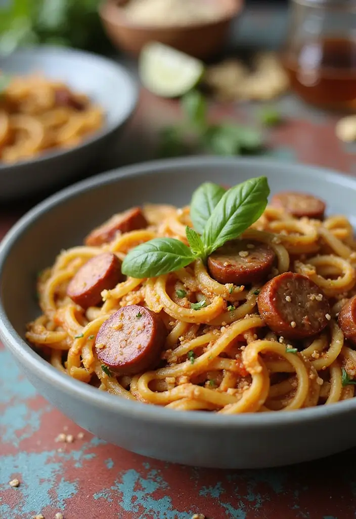 30+ Hot Italian Sausage Pasta Recipes for Bold Flavors - 30. Spicy Sausage and Quinoa Pasta