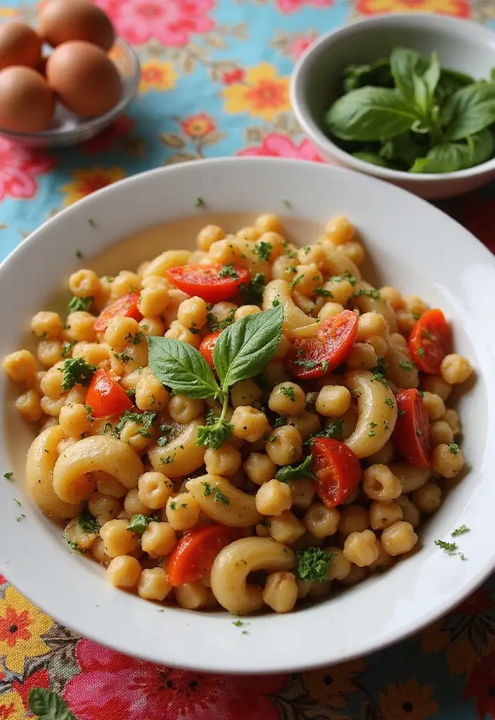 30+ Pasta Recipes for Pregnant Women That Are Nutritious and Safe 31 30+ Pasta Recipes for Pregnant Women That Are Nutritious and Safe - 11. Mediterranean Chickpea Pasta