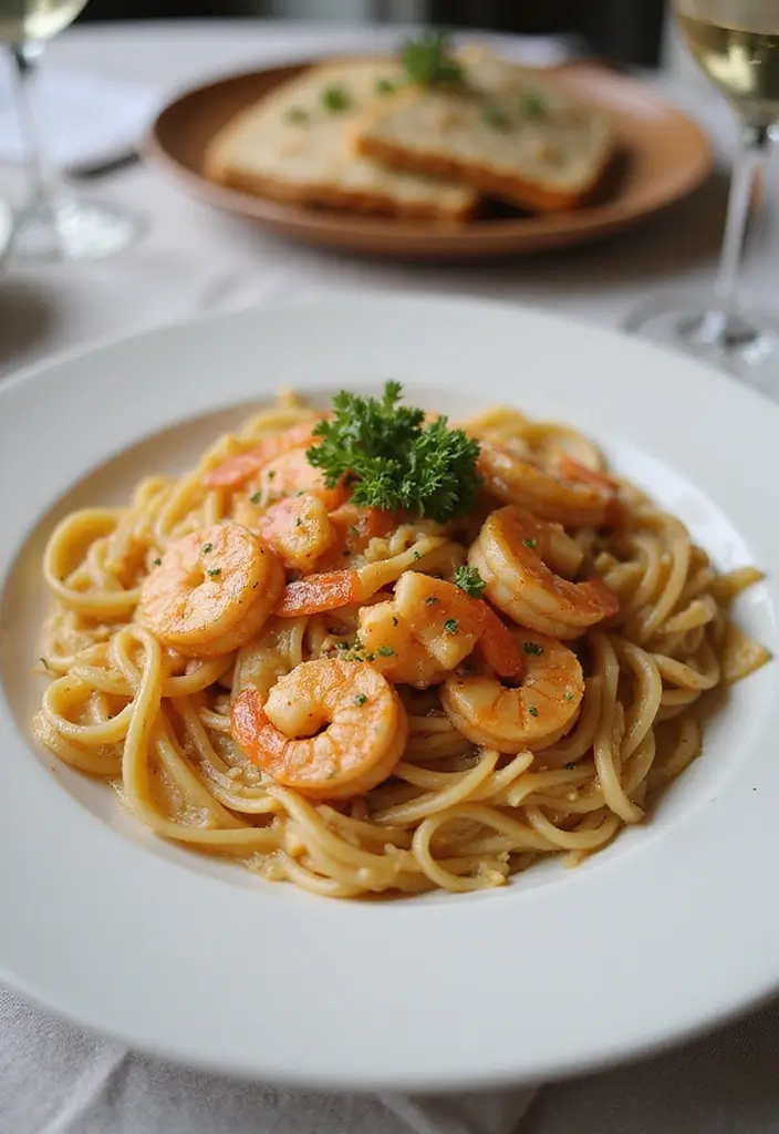 30+ Pasta Recipes for Pregnant Women That Are Nutritious and Safe 59 30+ Pasta Recipes for Pregnant Women That Are Nutritious and Safe - 21. Shrimp Scampi with Whole Wheat Pasta