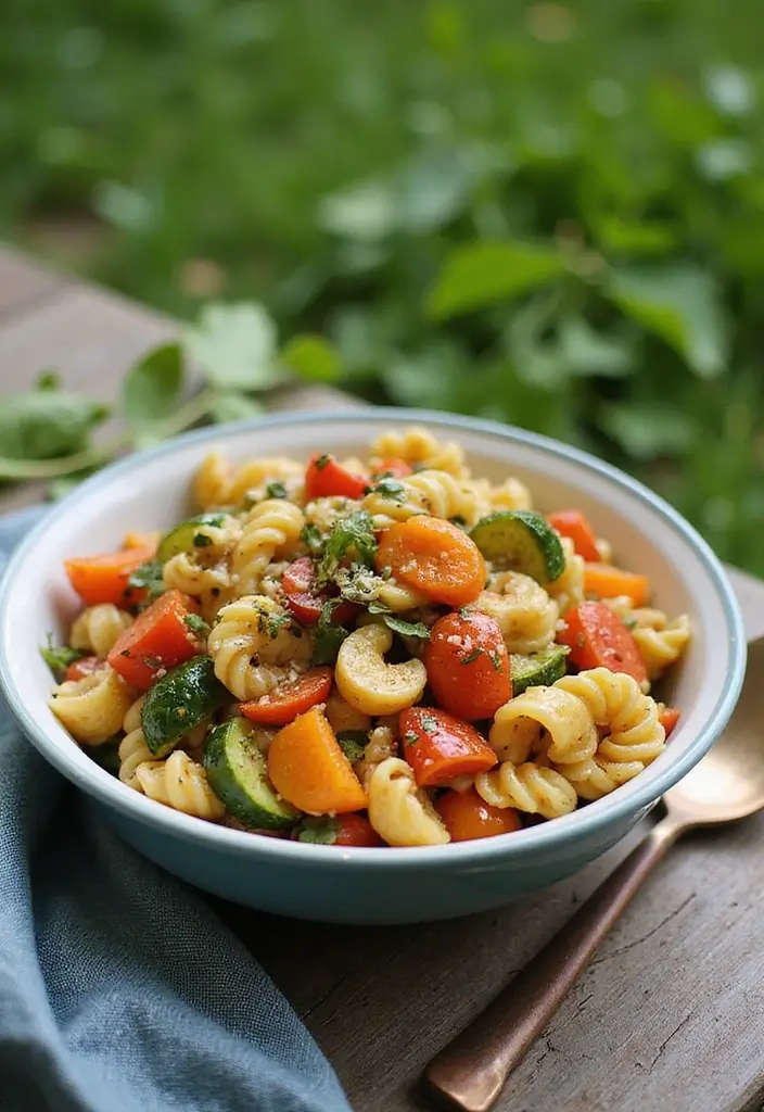 30+ Pasta Recipes for Pregnant Women That Are Nutritious and Safe 12 30+ Pasta Recipes for Pregnant Women That Are Nutritious and Safe - 4. Roasted Vegetable Pasta Salad