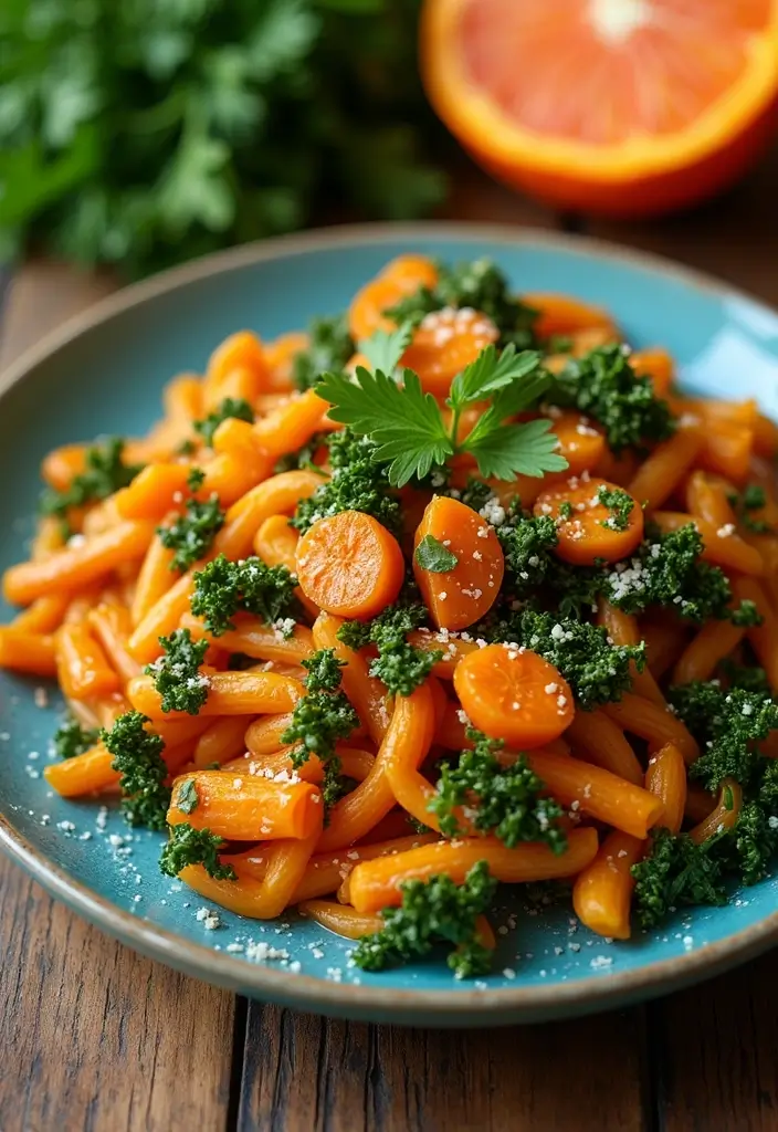 30+ Pasta Recipes for Pregnant Women That Are Nutritious and Safe 14 30+ Pasta Recipes for Pregnant Women That Are Nutritious and Safe - 6. Sweet Potato and Kale Pasta