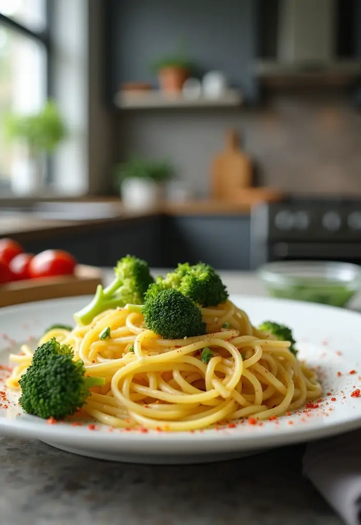 30+ Pasta Recipes for Pregnant Women That Are Nutritious and Safe 17 30+ Pasta Recipes for Pregnant Women That Are Nutritious and Safe - 7. Spaghetti Aglio e Olio with Broccoli