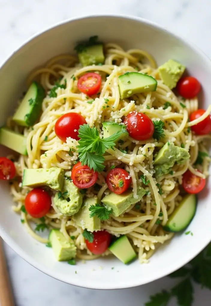 30+ Pasta Salad Recipes with Ranch Dressing Everyone Will Love 54 30+ Pasta Salad Recipes with Ranch Dressing Everyone Will Love - 10. Avocado Ranch Pasta Salad