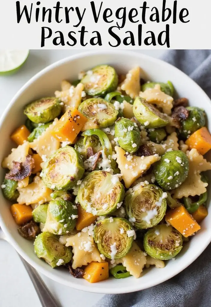 30+ Pasta Salad Recipes with Ranch Dressing Everyone Will Love 137 30+ Pasta Salad Recipes with Ranch Dressing Everyone Will Love - 25. Winter Vegetable Ranch Pasta Salad