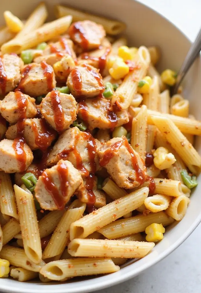 30+ Pasta Salad Recipes with Ranch Dressing Everyone Will Love 30 30+ Pasta Salad Recipes with Ranch Dressing Everyone Will Love - 6. BBQ Ranch Pasta Salad
