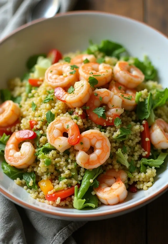30+ Pasta Salad with Lettuce Recipes for Crunchy Fresh Bites 73 30+ Pasta Salad with Lettuce Recipes for Crunchy Fresh Bites - 13. Shrimp and Couscous Salad with Lettuce