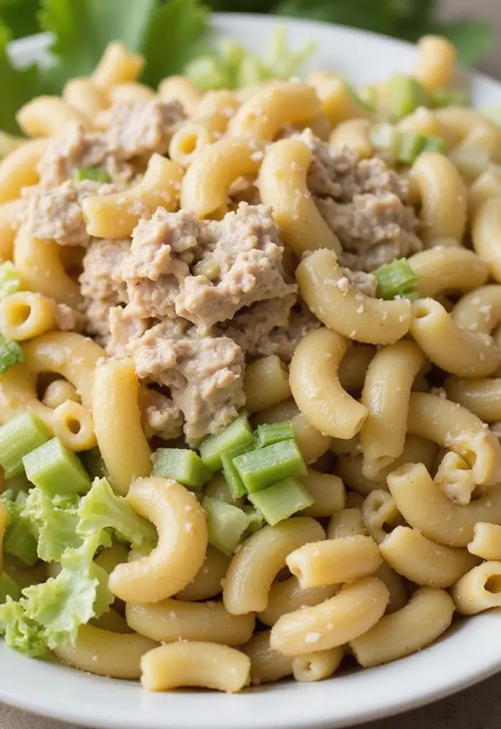 30+ Pasta Salad with Lettuce Recipes for Crunchy Fresh Bites 105 30+ Pasta Salad with Lettuce Recipes for Crunchy Fresh Bites - 19. Tuna Pasta Salad with Lettuce