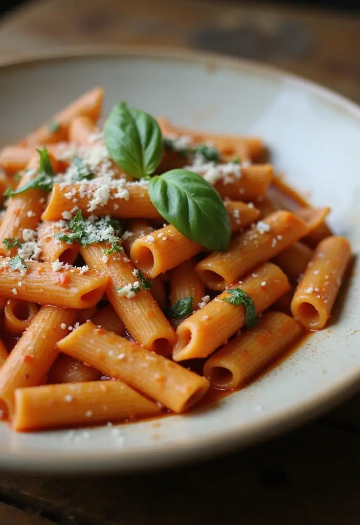 30+ Pasta and Vodka Sauce Recipes That Feel Restaurant-Worthy 1 30+ Pasta and Vodka Sauce Recipes That Feel Restaurant-Worthy - 1. Classic Penne alla Vodka