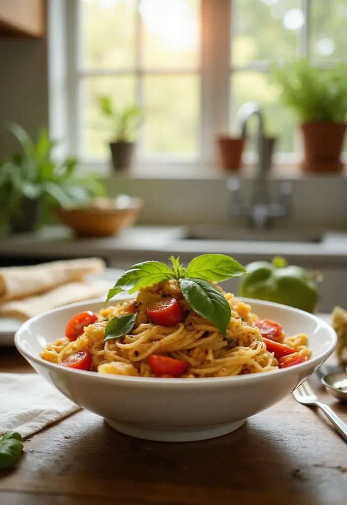 30+ Pasta and Vodka Sauce Recipes That Feel Restaurant-Worthy 108 30+ Pasta and Vodka Sauce Recipes That Feel Restaurant-Worthy - 18. Tomato Basil Vodka Pasta