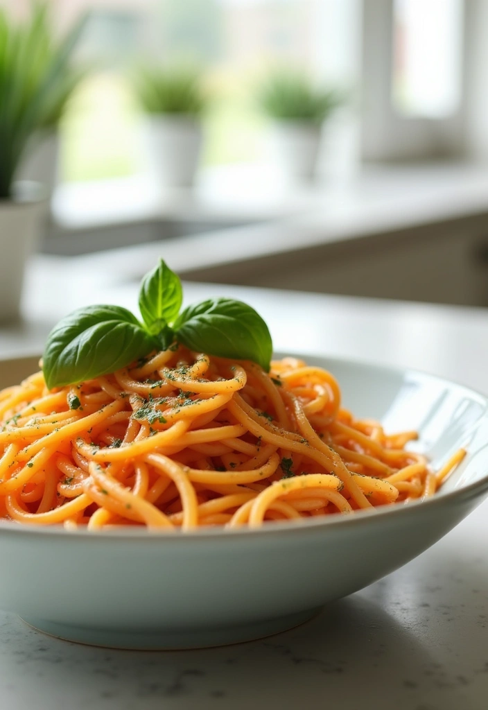 30+ Pasta and Vodka Sauce Recipes That Feel Restaurant-Worthy 115 30+ Pasta and Vodka Sauce Recipes That Feel Restaurant-Worthy - 19. Vodka Cream Sauce with Zoodles