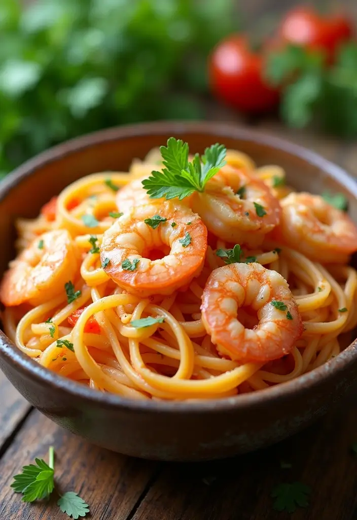 30+ Pasta and Vodka Sauce Recipes That Feel Restaurant-Worthy 8 30+ Pasta and Vodka Sauce Recipes That Feel Restaurant-Worthy - 2. Shrimp Pasta in Vodka Sauce
