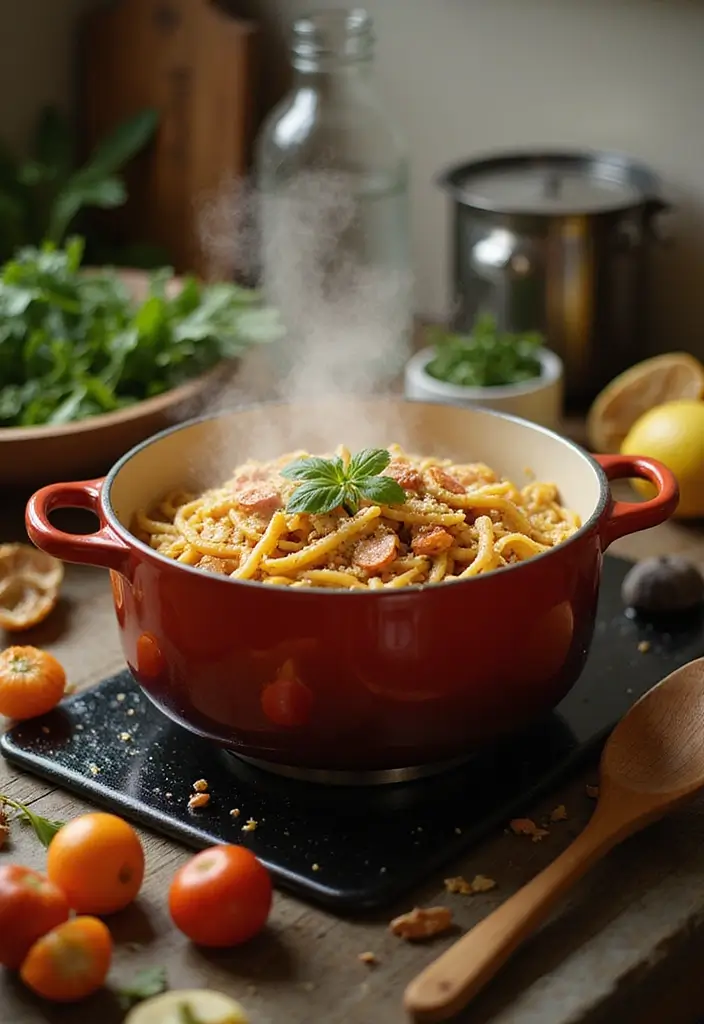 30+ Pasta and Vodka Sauce Recipes That Feel Restaurant-Worthy 37 30+ Pasta and Vodka Sauce Recipes That Feel Restaurant-Worthy - 7. One-Pot Vodka Pasta