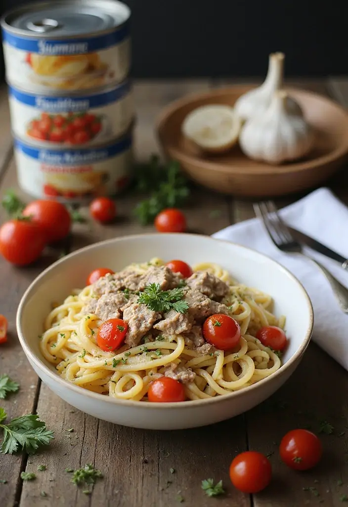 30+ Simple and Easy Pasta Recipes Anyone Can Make at Home 60 30+ Simple and Easy Pasta Recipes Anyone Can Make at Home - 10. One-Pot Tuna Pasta
