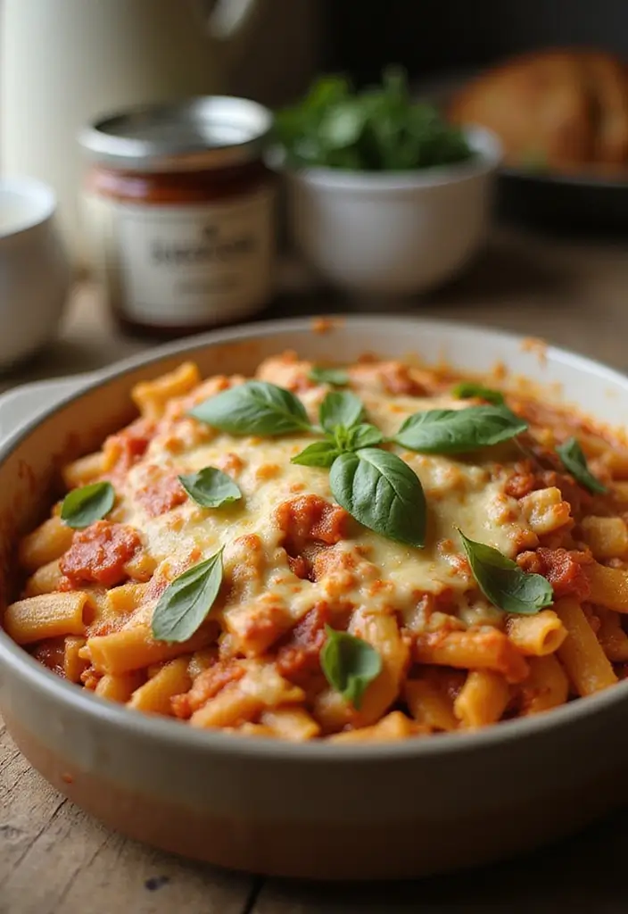 30+ Simple and Easy Pasta Recipes Anyone Can Make at Home 70 30+ Simple and Easy Pasta Recipes Anyone Can Make at Home - 12. One-Pot Baked Ziti