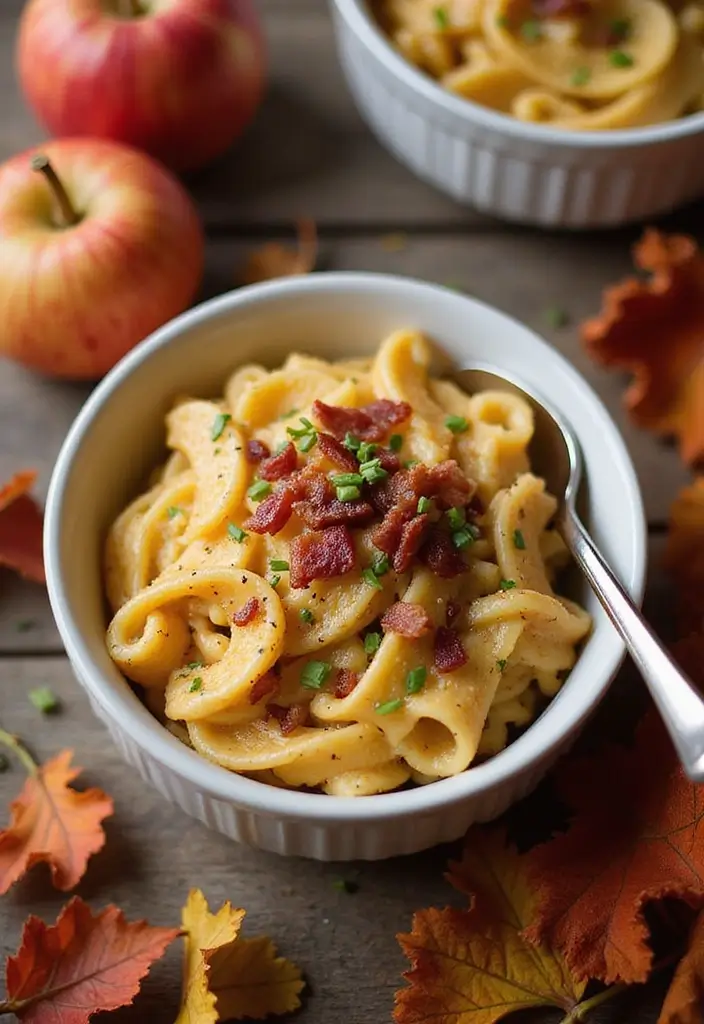 30+ Simple and Easy Pasta Recipes Anyone Can Make at Home 180 30+ Simple and Easy Pasta Recipes Anyone Can Make at Home - 28. One-Pot Apple Cider Pasta