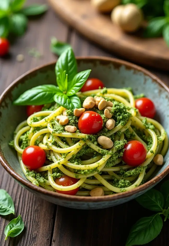 30+ Simple and Easy Pasta Recipes Anyone Can Make at Home 22 30+ Simple and Easy Pasta Recipes Anyone Can Make at Home - 4. One-Pot Pesto Pasta