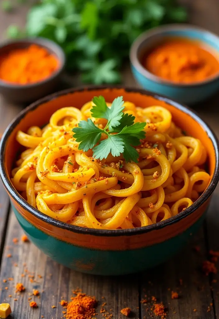 30+ Sweet Potato Pasta Recipes for Cozy Dinners 120 30+ Sweet Potato Pasta Recipes for Cozy Dinners - 20. Sweet Potato Curry Pasta