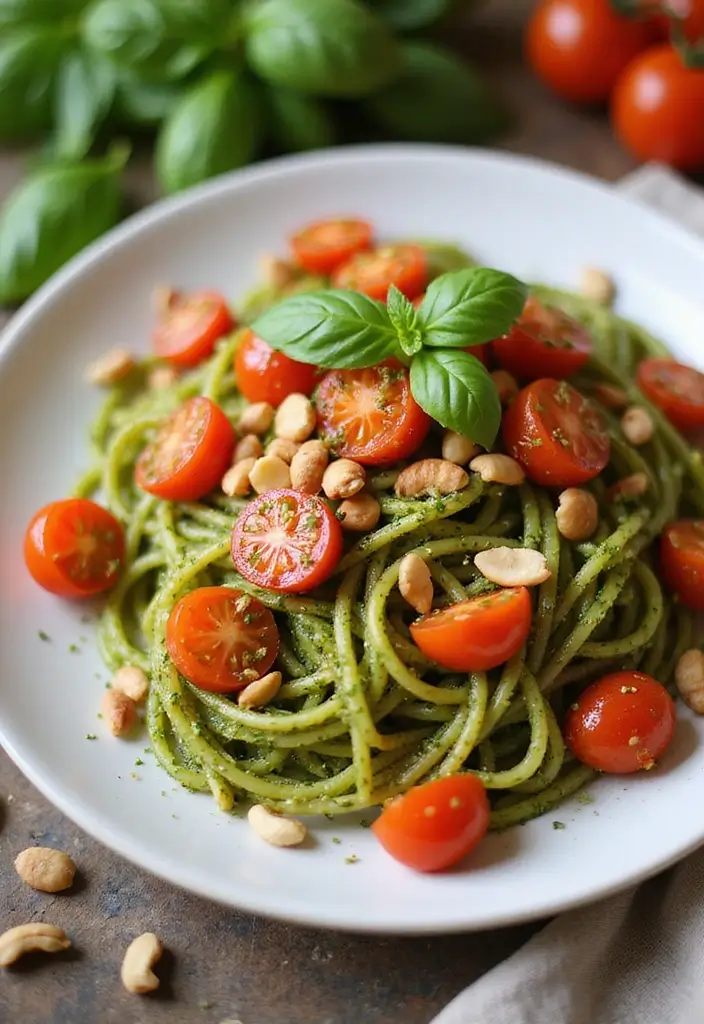 30+ Sweet Potato Pasta Recipes for Cozy Dinners 13 30+ Sweet Potato Pasta Recipes for Cozy Dinners - 3. Sweet Potato Pesto Pasta